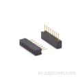 1.27mm 피치 암 헤더 커넥터 스트레이트 8P